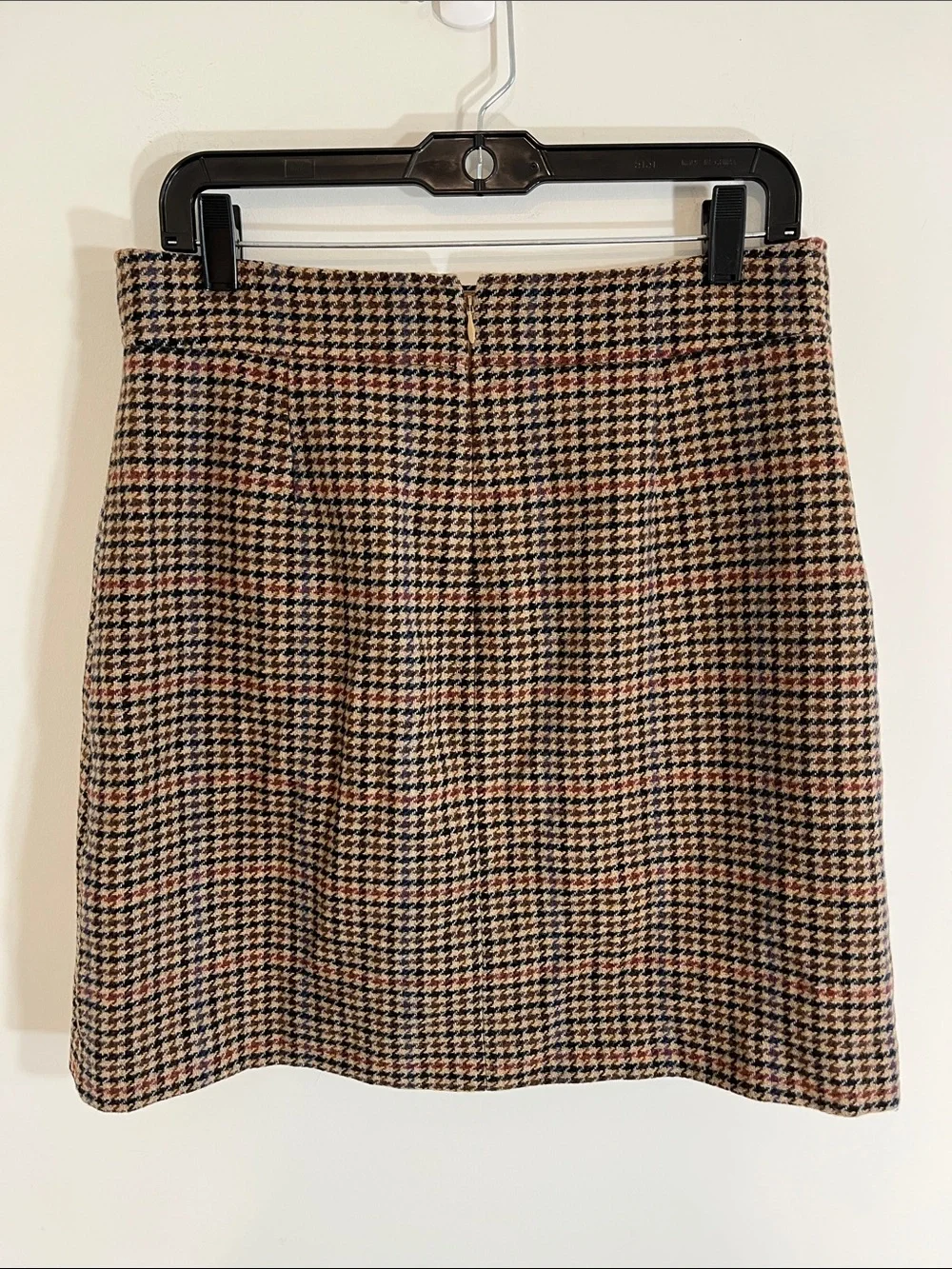 J Crew houndstooth skirt size 10